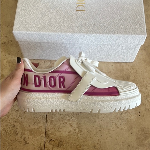 Dior ID ‘Raspberry Gradient’ Sneakers Size 38 - Picture 6 of 13